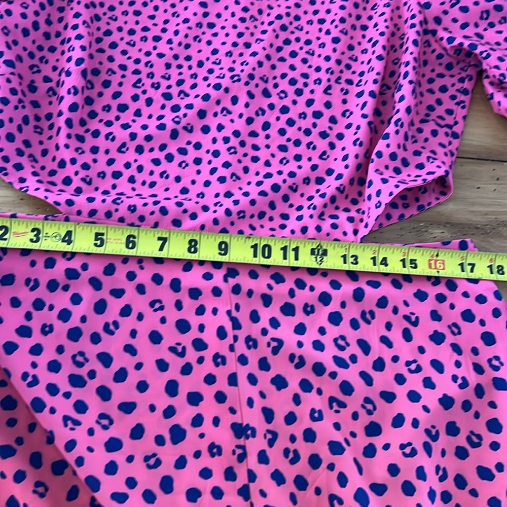 AFRM ombré Leopard midi cutout dress size XL - Picture 11 of 11